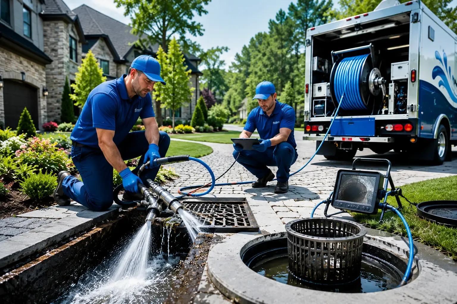 Local outdoor drain cleaning professionals in Libertyville, IA