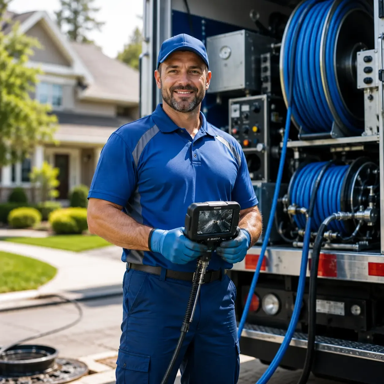 Local outdoor drain cleaning specialists in Libertyville, IA